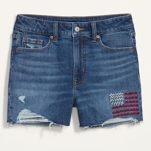 Old Navy 22 High-Rise Denim Jean Shorts